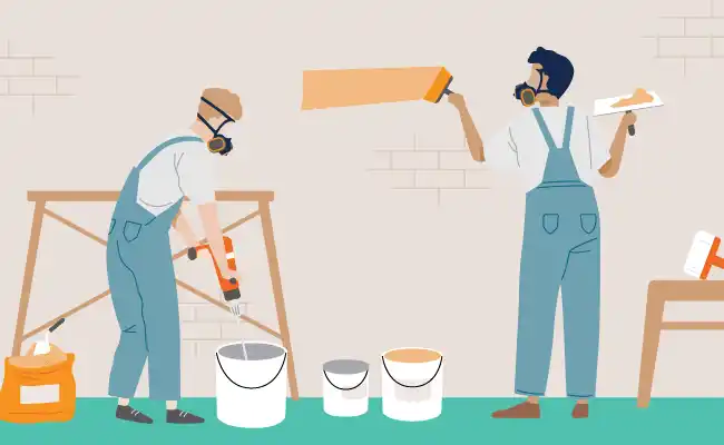 painting Fawn Lake Forest
